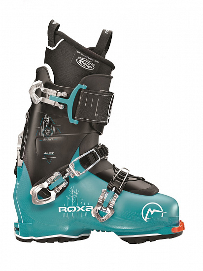 Горнолыжные ботинки женские Roxa R3W 105 TI I.R. Gripwalk Petrol/Black/Black - Фото 1 большая