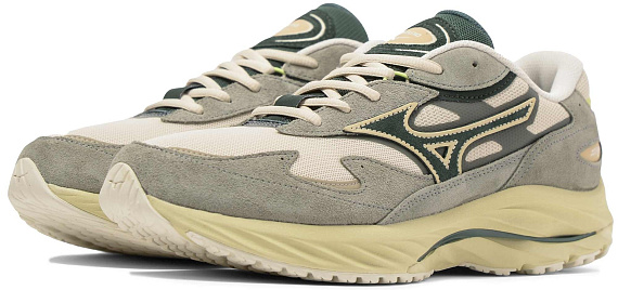 Кроссовки Mizuno Wave Rider Beta Shadow/Pine Grove/Summer Sand - Фото 2 большая