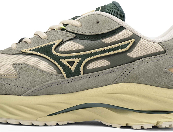 Кроссовки Mizuno Wave Rider Beta Shadow/Pine Grove/Summer Sand - Фото 4 большая