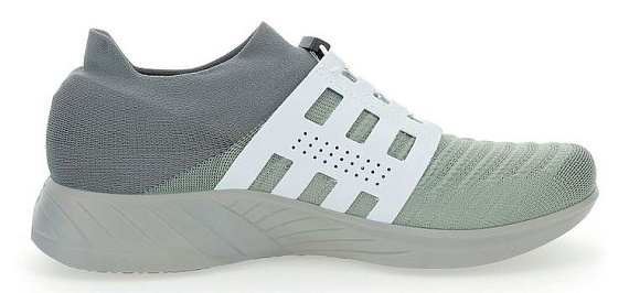 Кроссовки мужские UYN Ecolypt Tune Grey Sole Sage Green - Фото 3 большая