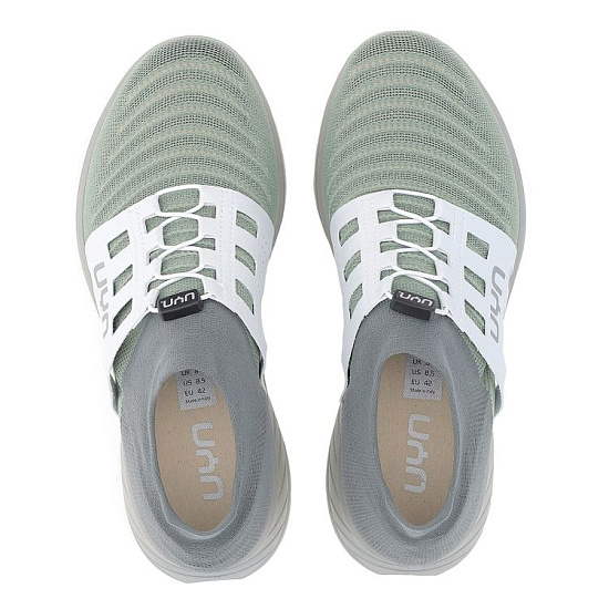 Кроссовки мужские UYN Ecolypt Tune Grey Sole Sage Green - Фото 8 большая