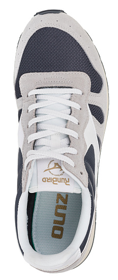Кроссовки мужские Mizuno Ml87 Т.Син/Бел/Сер - Фото 3 большая