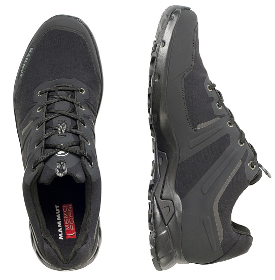 Ботинки мужские Mammut Ultimate Pro Low Gtx Black/Black - Фото 5 большая