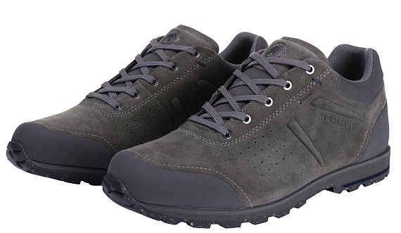 Ботинки мужские Mammut Alvra II Low GTX  Dark Titanium/Marine - Фото 5 большая
