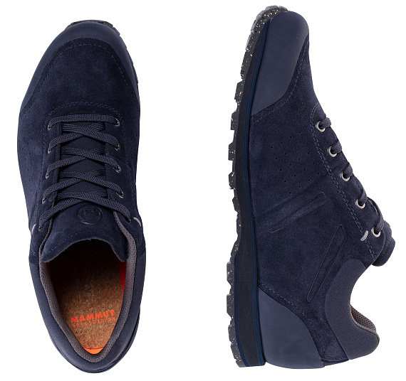 Ботинки мужские Mammut Alvra II Low GTX  Marine/Black - Фото 5 большая