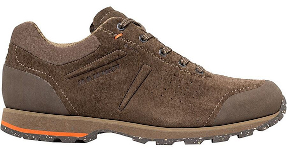 Ботинки мужские Mammut Alvra II Low GTX  Dark Kangaroo/Dark Sunrise - Фото 1 большая
