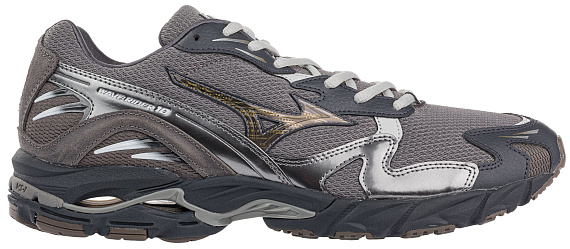 Кроссовки мужские Mizuno Wave Rider 10 Т.Сер/8382C - Фото 1 большая