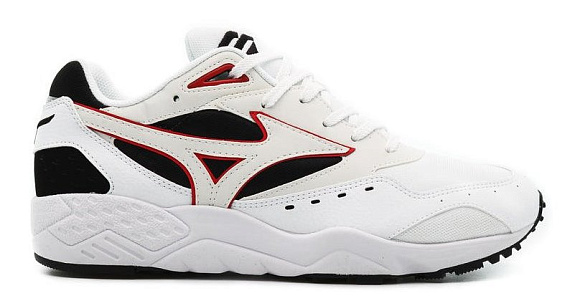 Кроссовки мужские Mizuno Contender Чер/Бел/Крас - Фото 1 большая