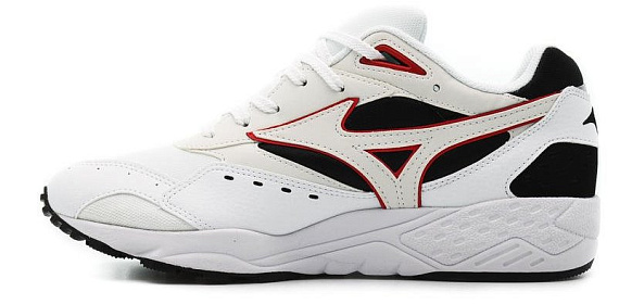 Кроссовки мужские Mizuno Contender Чер/Бел/Крас - Фото 4 большая