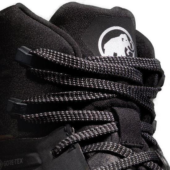 Ботинки мужские Mammut Ultimate III Mid Gtx Black - Фото 5 большая