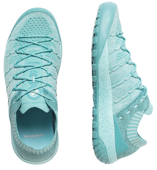 Кроссовки женские Mammut Hueco Knit Low Waters/Light Waters - Фото 6 большая