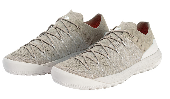 Кроссовки женские Mammut Hueco Knit Low Safari/Moonbean - Фото 7 большая