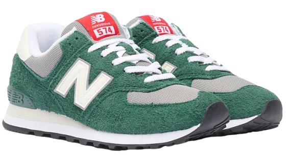 Кроссовки New Balance 574 Alpine Green - Фото 3 большая