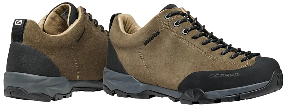 Ботинки мужские Scarpa Mojito Trail Cl Wide Caribou/Natural - Фото 2 большая