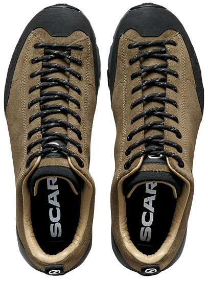 Ботинки мужские Scarpa Mojito Trail Cl Wide Caribou/Natural - Фото 3 большая