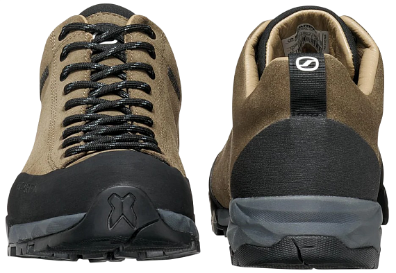 Ботинки мужские Scarpa Mojito Trail Cl Wide Caribou/Natural - Фото 4 большая