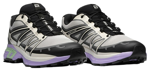 Кроссовки Salomon XT-Wings 2 ADV Nimbus Cloud/Black - Фото 2 большая