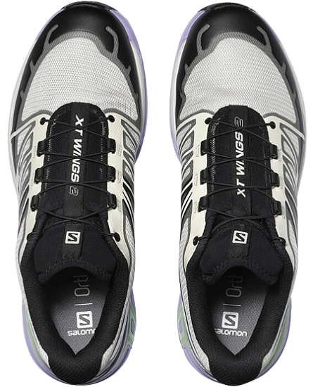 Кроссовки Salomon XT-Wings 2 ADV Nimbus Cloud/Black - Фото 3 большая