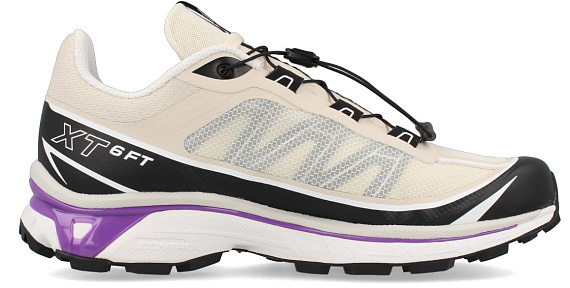 Кроссовки Salomon XT-6 ADV FT Rainy Day/Black/Royal - Фото 2 большая