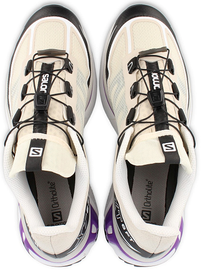 Кроссовки Salomon XT-6 ADV FT Rainy Day/Black/Royal - Фото 4 большая
