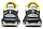 Кроссовки Salomon Xa Pro Street Ebony/Wht/Sulph - Фото 4 малая