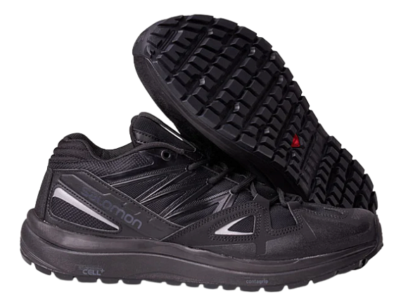 Кроссовки Salomon Odyssey 1 ADV Black/Black - Фото 4 большая