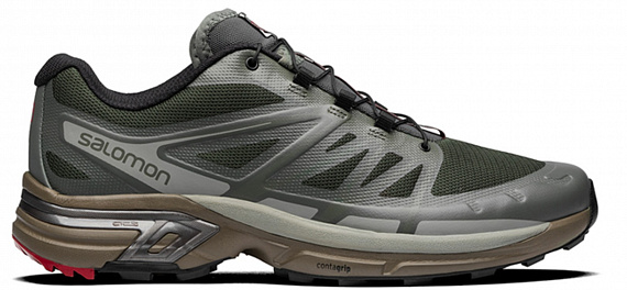 Кроссовки Salomon XT-Wings 2 ADV Peat/Casto - Фото 1 большая