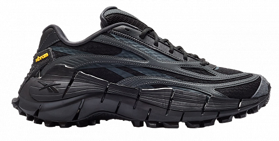 Кроссовки Reebok Zig Kinetica 2.5X Black - Фото 1 большая