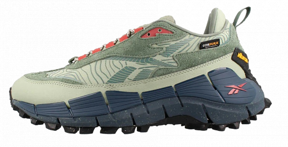 Кроссовки Reebok Zig Kinetica 2.5 Edge Green - Фото 1 большая