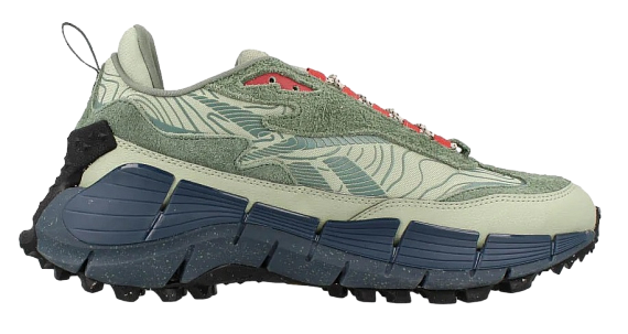 Кроссовки Reebok Zig Kinetica 2.5 Edge Green - Фото 2 большая
