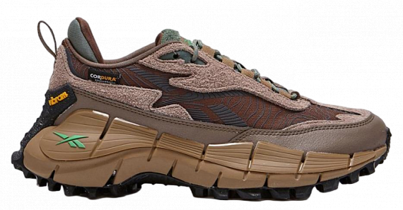 Кроссовки Reebok Zig Kinetica 2.5 Edge Brown - Фото 1 большая