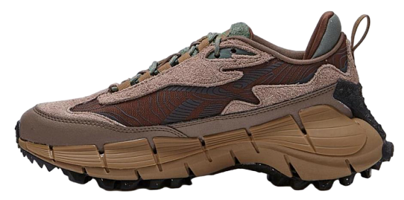 Кроссовки Reebok Zig Kinetica 2.5 Edge Brown - Фото 2 большая