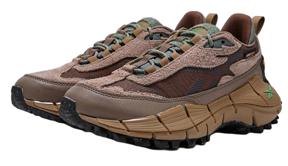 Кроссовки Reebok Zig Kinetica 2.5 Edge Brown - Фото 3 большая