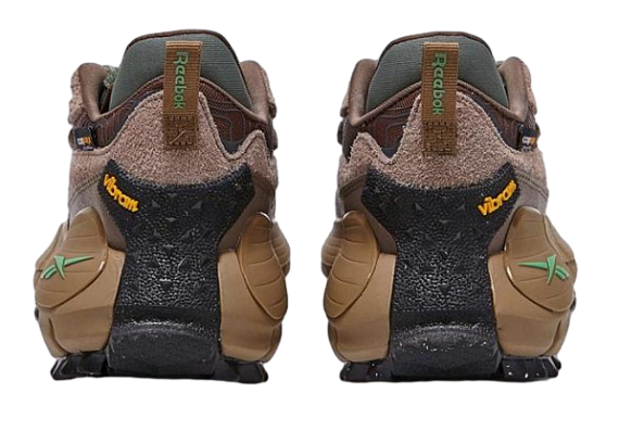 Кроссовки Reebok Zig Kinetica 2.5 Edge Brown - Фото 5 большая