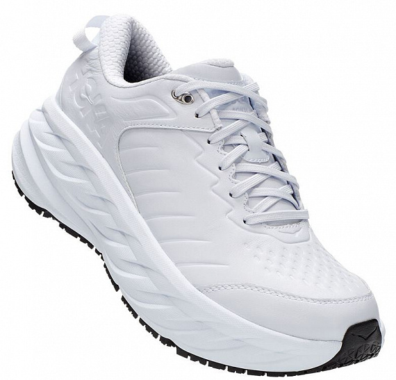 Кроссовки мужские Hoka Bondi Sr White/White - Фото 1 большая