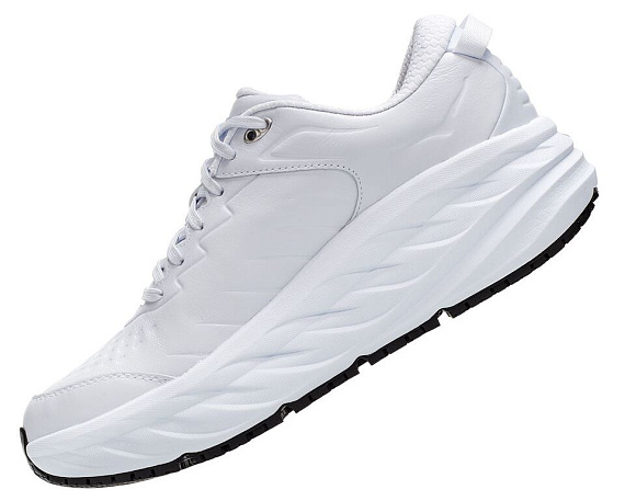 Кроссовки мужские Hoka Bondi Sr White/White - Фото 3 большая