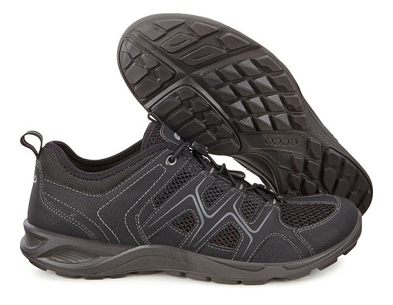 Кроссовки мужские Ecco Terracruise Lt Black - Фото 8 большая