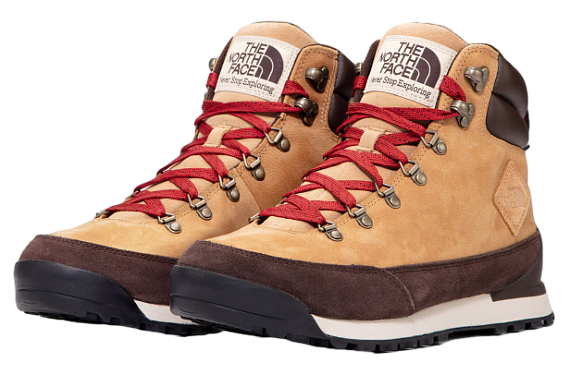 Ботинки мужские The North Face Back-To-Berkeley IV Leather WP Almond Butter/Demitass - Фото 3 большая