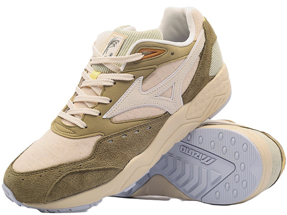 Кроссовки Mizuno Contender Olive Drab/Pristine/Cedar - Фото 6 большая