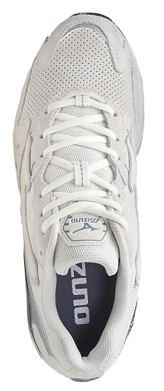 Кроссовки мужские Mizuno Wave Rider 10 Premium бел/св.сер/сер - Фото 2 большая