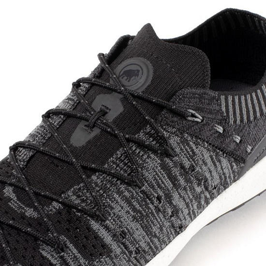 Кроссовки мужские Mammut Hueco Knit Low Black/Titanium - Фото 4 большая