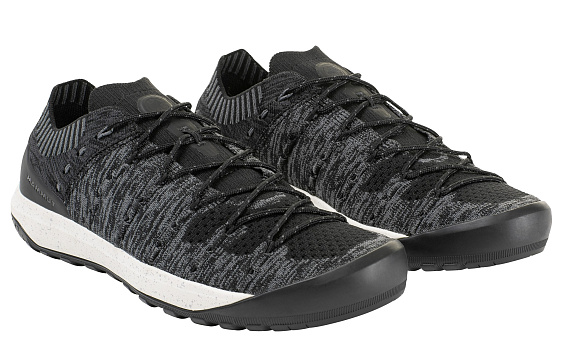 Кроссовки мужские Mammut Hueco Knit Low Black/Titanium - Фото 8 большая
