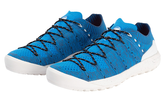 Кроссовки мужские Mammut Hueco Knit Low Dark Gentian/Black - Фото 7 большая