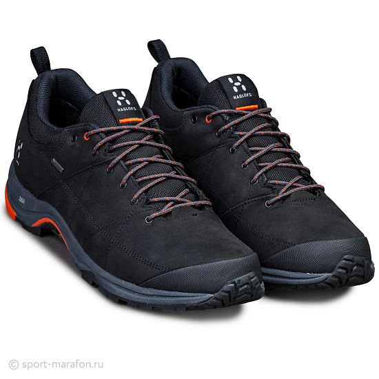 Кроссовки мужские Haglofs Mistral GT True Black/Dynamite - Фото 3 большая