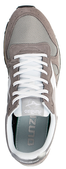 Кроссовки мужские Mizuno ML87 сер/бел - Фото 2 большая