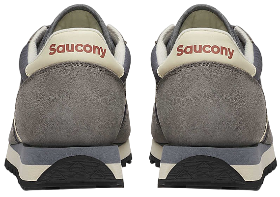 Кроссовки мужские Saucony Jazz Original Grey/Off White - Фото 4 большая
