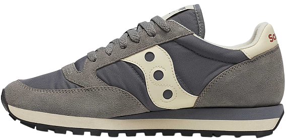 Кроссовки мужские Saucony Jazz Original Grey/Off White - Фото 5 большая