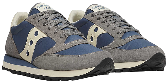 Кроссовки мужские Saucony Jazz Original Navy/Off White - Фото 6 большая