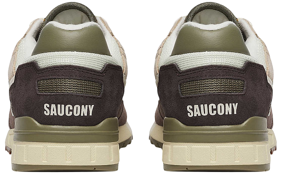 Кроссовки Saucony Shadow 5000 Green/Off White - Фото 4 большая