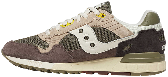 Кроссовки Saucony Shadow 5000 Green/Off White - Фото 5 большая